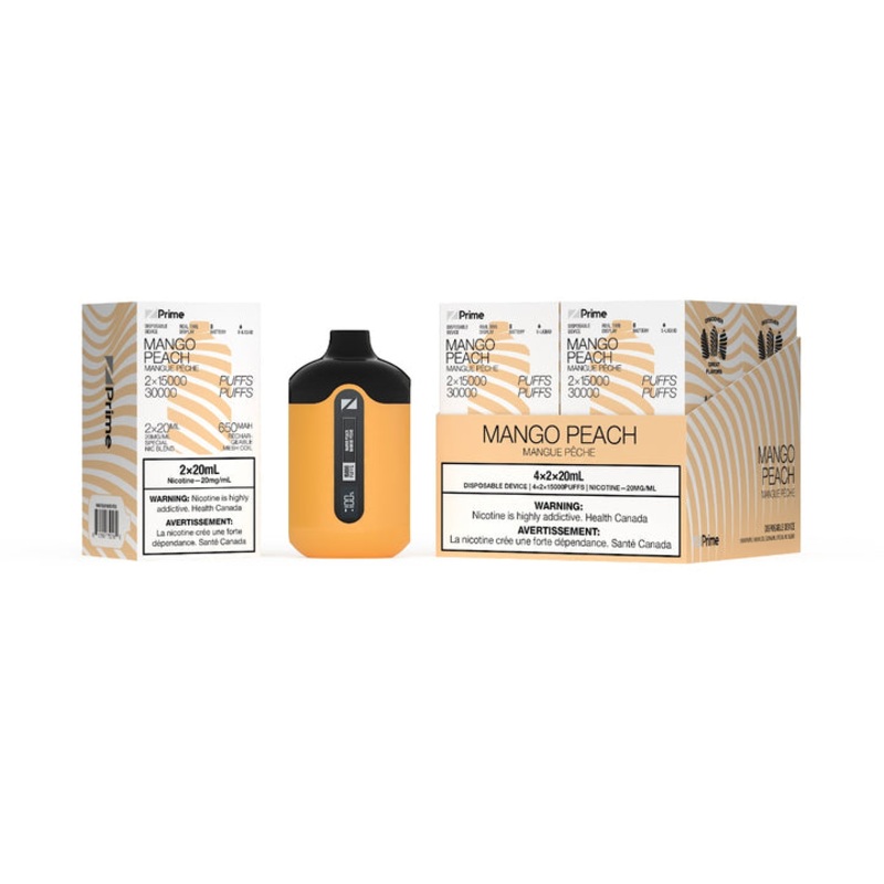 ZPrime Disposable Vape – Zpods – 30K Puff Combo – Mango Peach