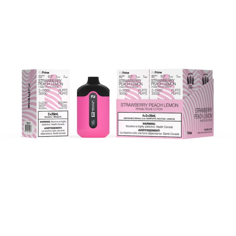 ZPrime Disposable Vape – Zpods – 30K Puff Combo – Strawberry Peach Lemon