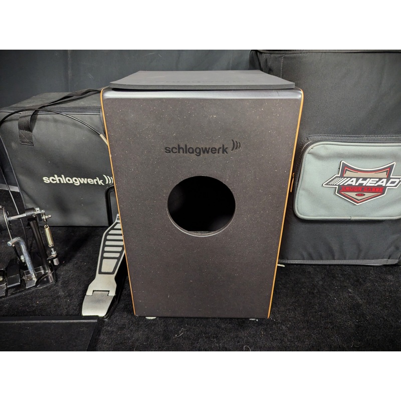 CP436 2inOne Dual Cajon & CAP100 Pedal with Cases