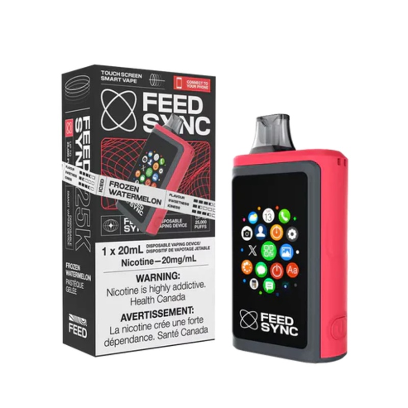 Feed Sync Disposable Vape – 25K – Frozen Watermelon