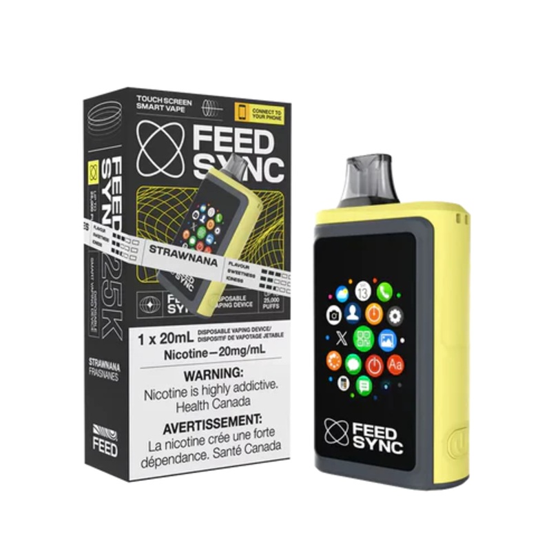 Feed Sync Disposable Vape – 25K – Strawnana