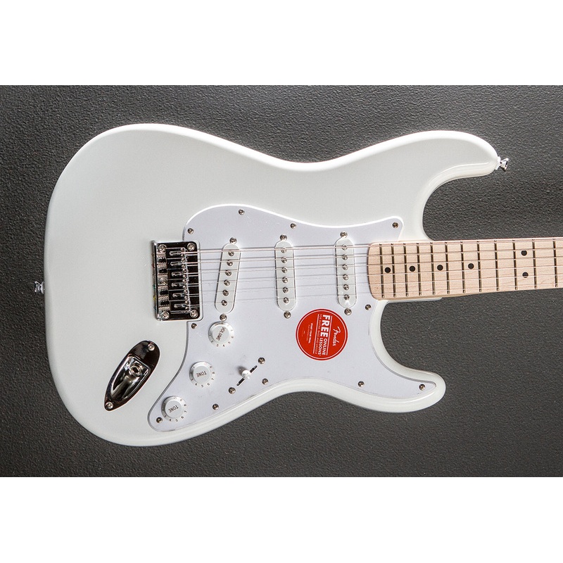 Sonic Stratocaster HT – Arctic White w/Maple