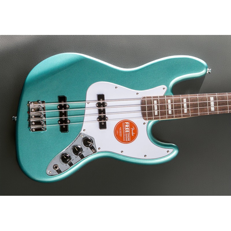 Affinity Series Active Jazz Bass – Mystic Seafoam Green w/Indian Laurel