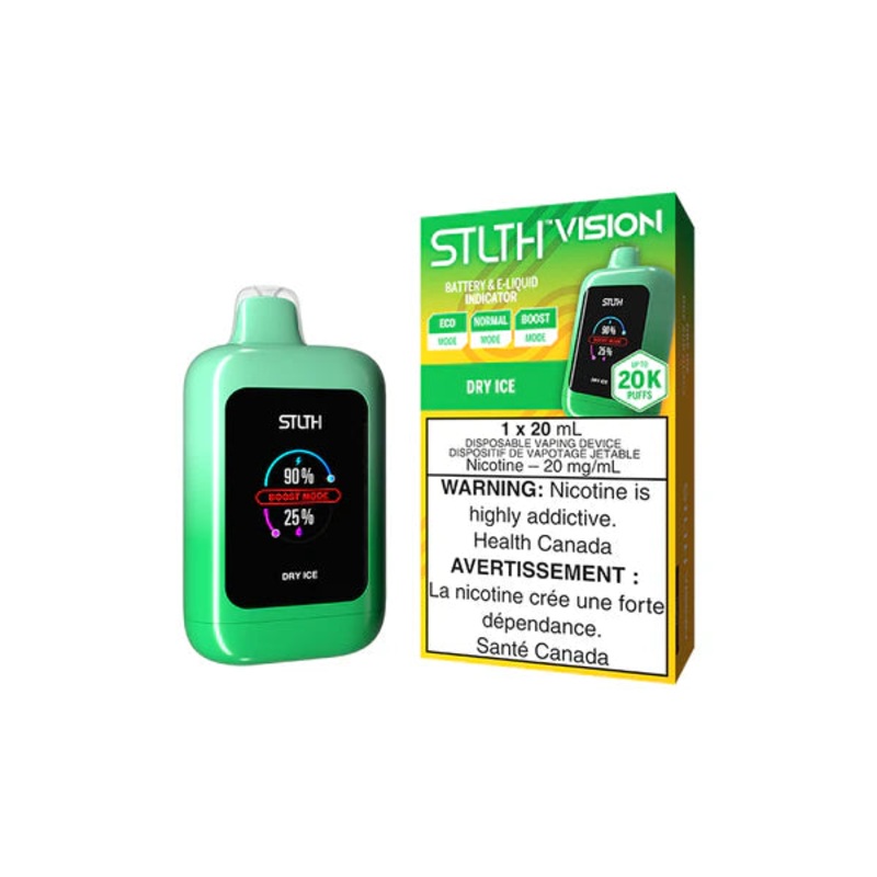Stlth Vision Disposable Vape – 20K Puffs – Dry Ice