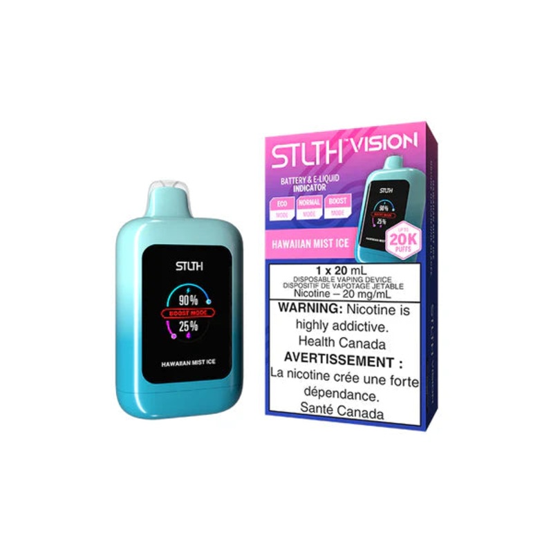 Stlth Vision Disposable Vape – 20K Puffs – Hawaiian Mist Ice