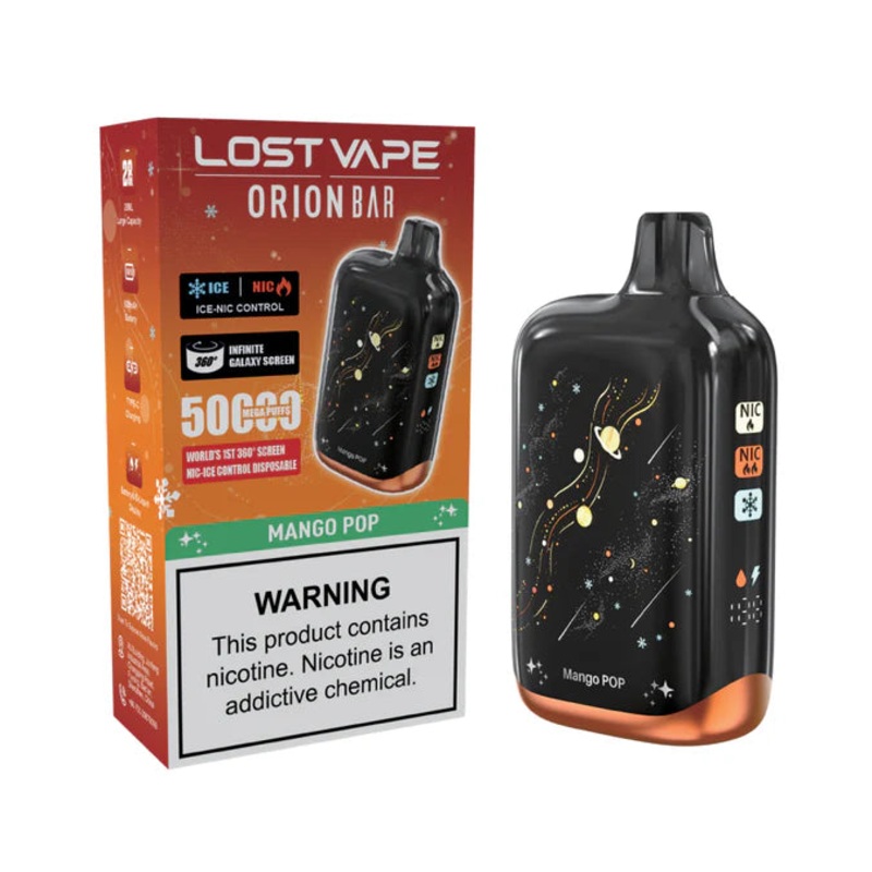 Lost Vape Orion Disposable Vape – 50K Puffs – Mango Fizz