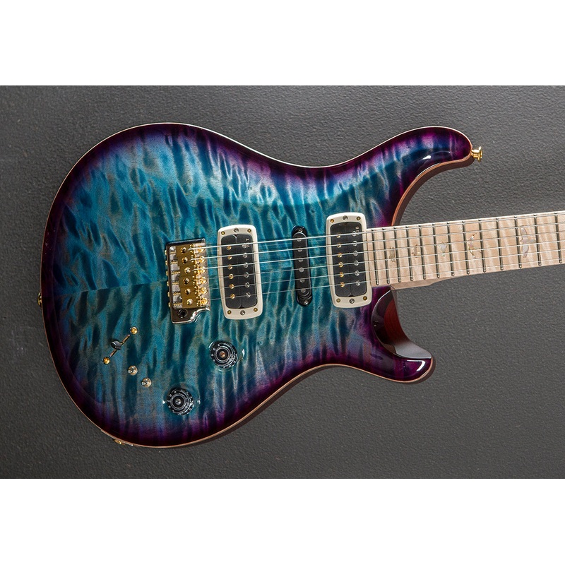 Modern Eagle V Wood Library Limited – Aquableux Purple Burst w/Ash