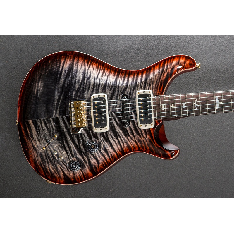 Modern Eagle V Wood Library Limited – Charcoal Cherry Burst w/Brazilian