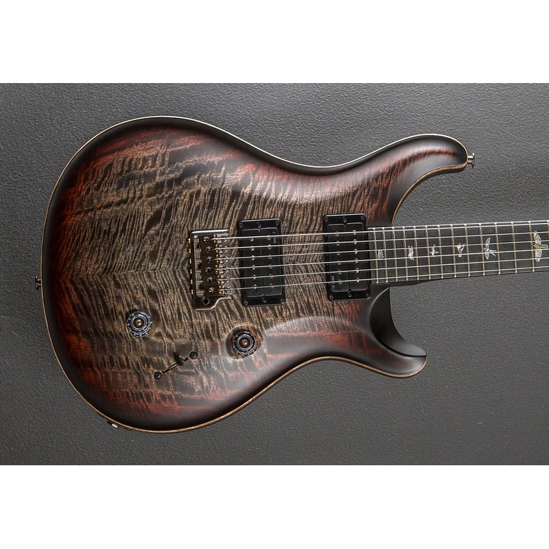 40th Anniversary Custom 24 Satin Limited Edition – Charcoal Tri-Color Burst