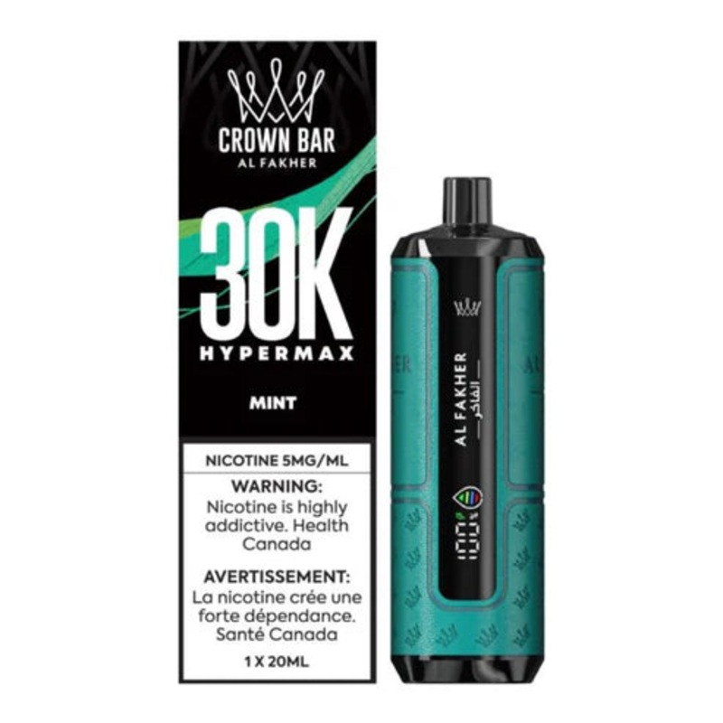 Al Fakher Hyper Bar 30K Disposable Vape –  30,000 Puffs – Mint