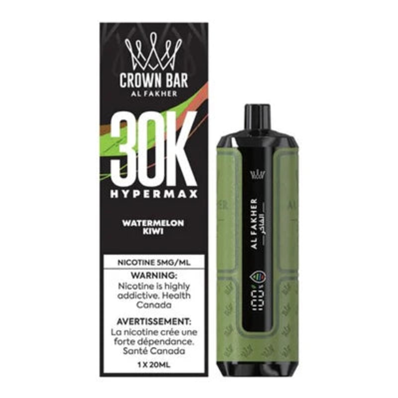 Al Fakher Hyper Bar 30K Disposable Vape –  30,000 Puffs – Watermelon Kiwi