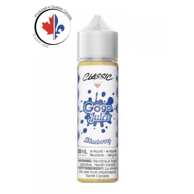 BLUEBERRY 60ML BY GOGO JUICE|0mg|0mg – Provincial|3mg – Provincial|6mg – Provincial|12mg – Provincial