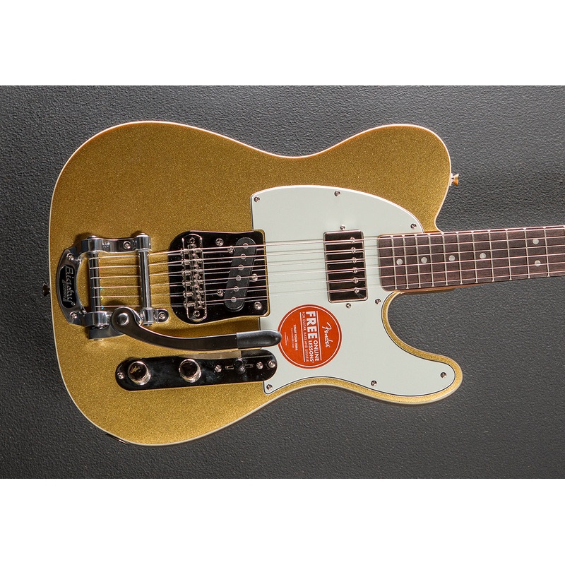 Classic Vibe Custom Telecaster SH w/Bigsby – Aztec Gold