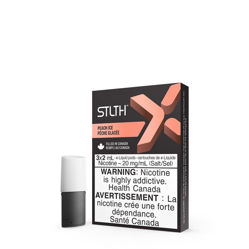 PEACH ICE BY STLTH X (3 PACK)|20mg