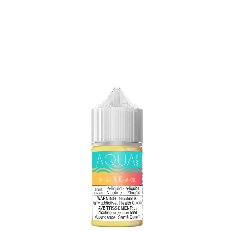 PURE MANGO SALTS 30ML BY AQUA|10mg|20mg