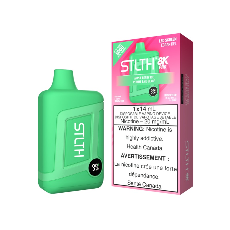 Apple Berry Ice STLTH 8K PRO Disposable