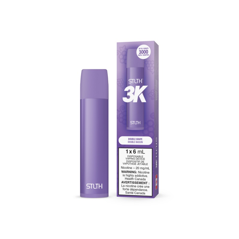 Double Grape Ice STLTH 3K Disposable