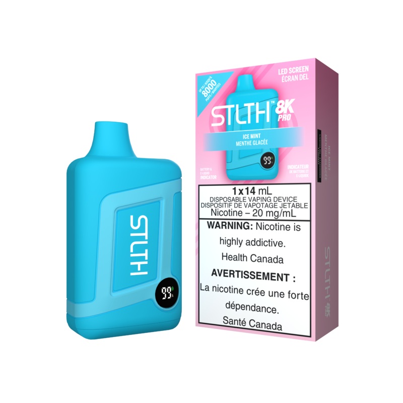 Ice Mint STLTH 8K PRO Disposable
