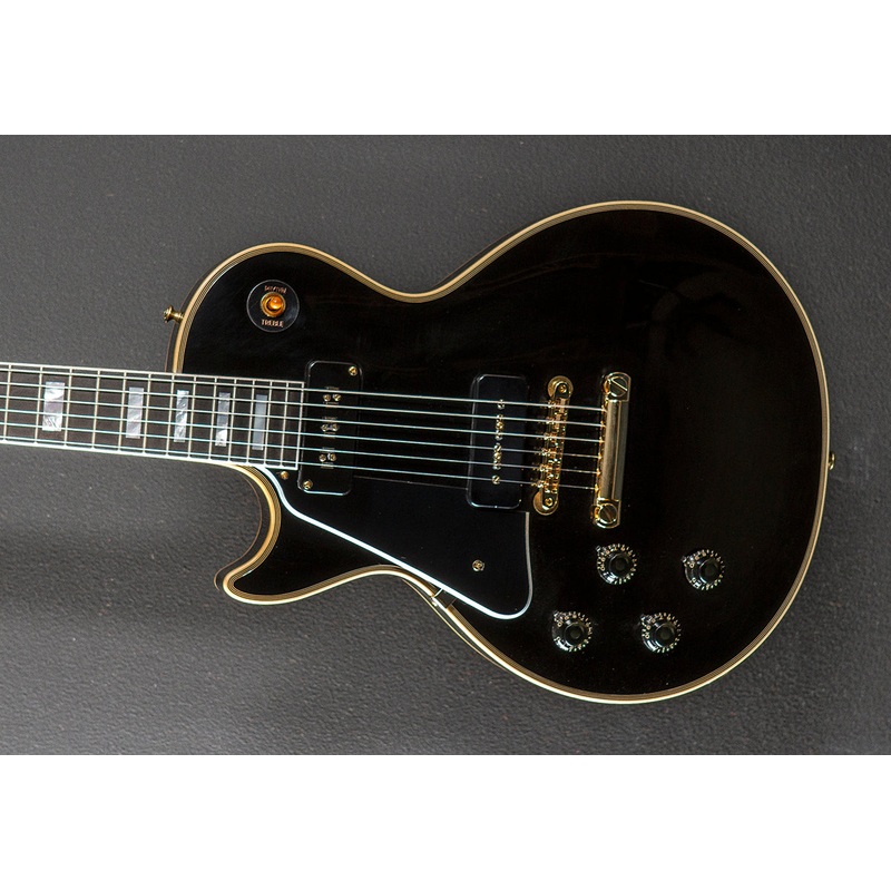 1954 Les Paul Custom Staple Pickup Reissue Left Hand – VOS Ebony