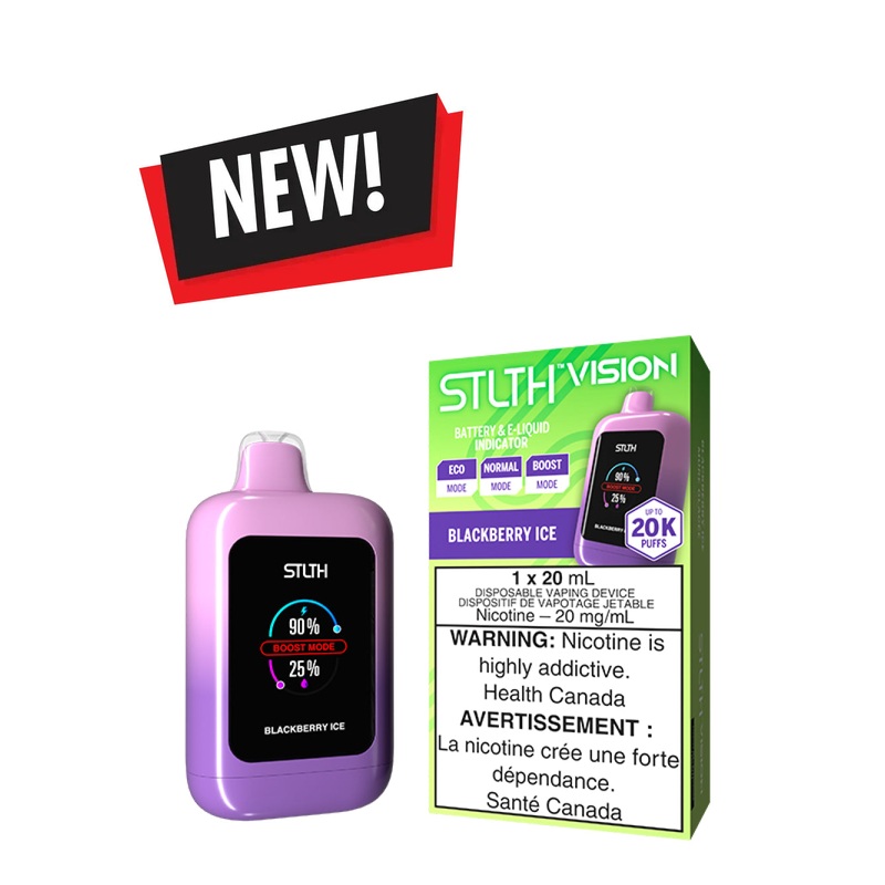 Blackberry Ice STLTH Vision Disposable