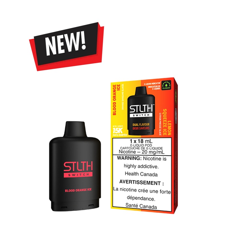 Blood Orange Ice / Lemon Squeeze Ice STLTH Switch Pod