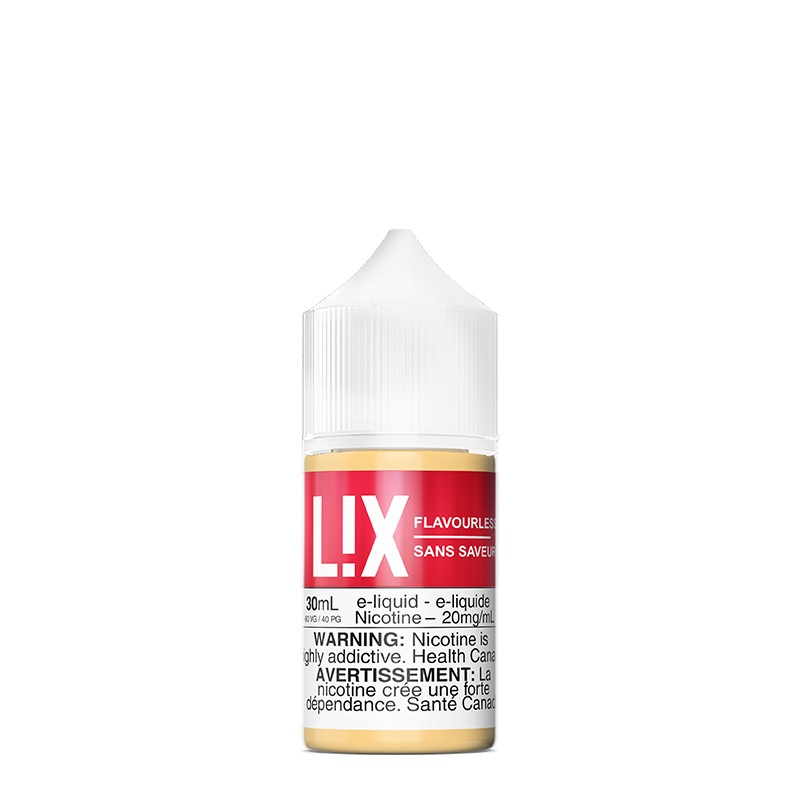 Flavourless Salts 30ml by L!X|10mg – Provincial|20mg – Provincial