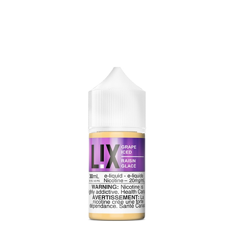 Grape Iced Salts 30ml by L!X|10mg|20mg