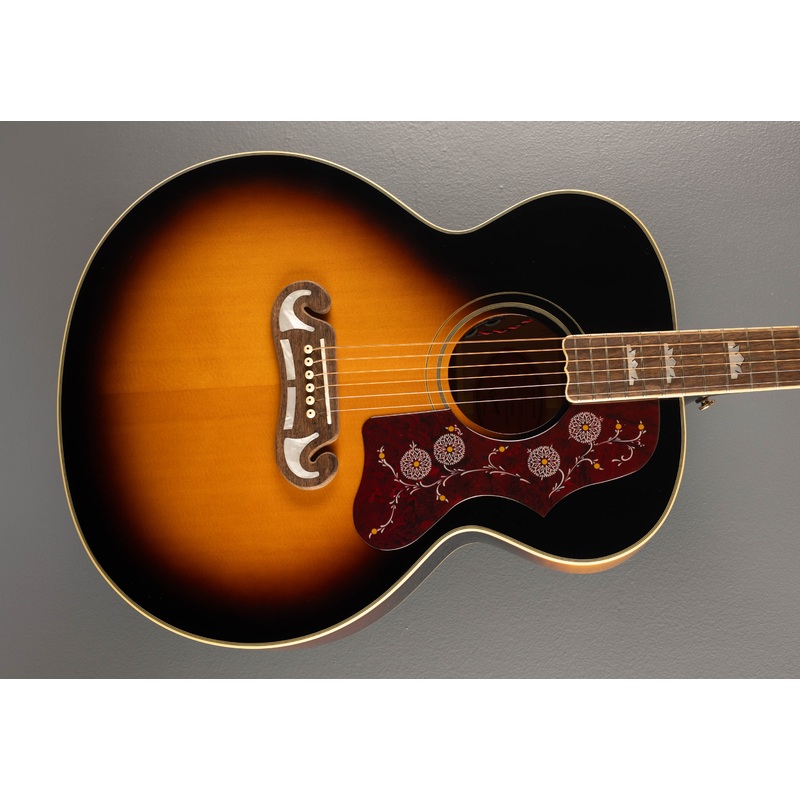 Inspired by Gibson J-200 – Aged Vintage Sunburst Gloss