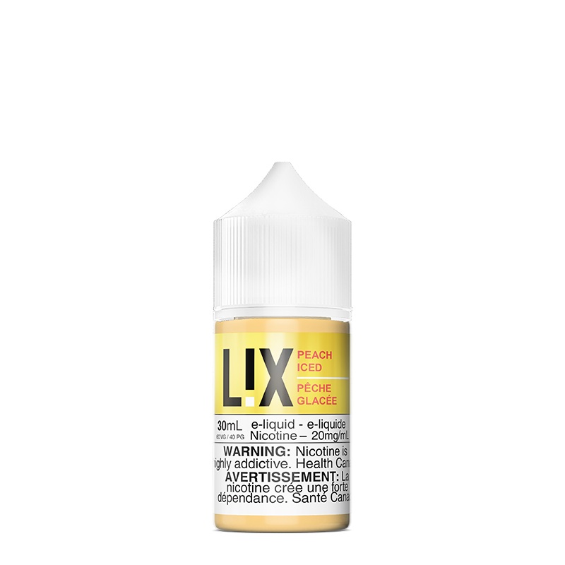 Peach Iced Salts 30ml by L!X|10mg|20mg