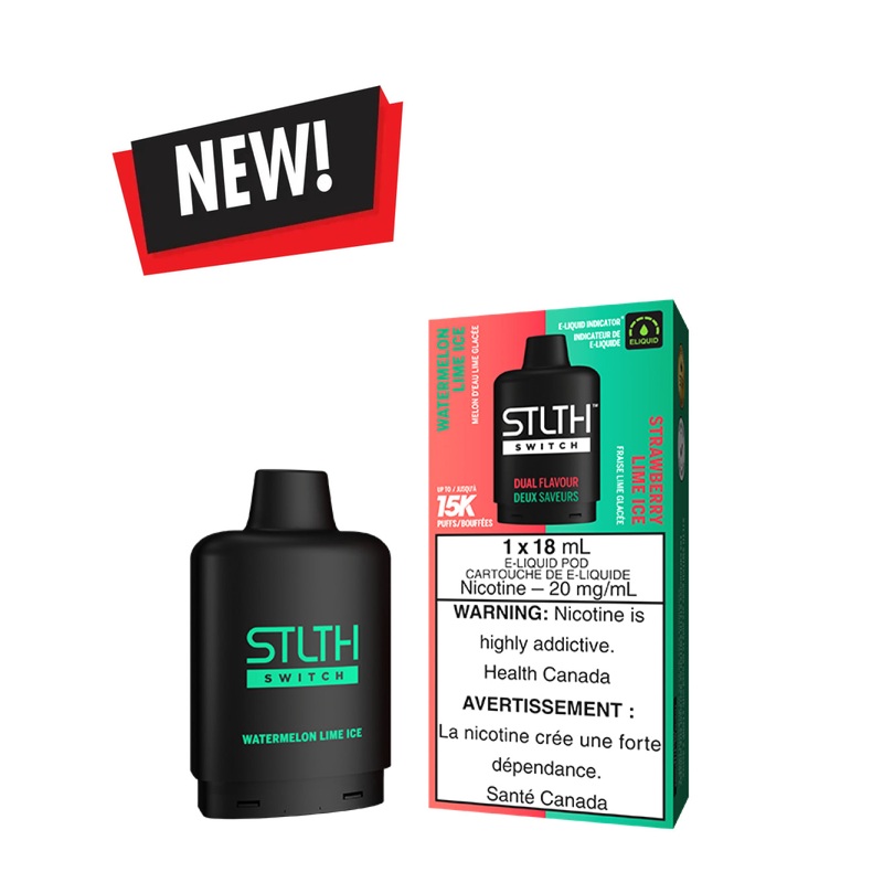 Watermelon Lime Ice / Strawberry Lime Ice STLTH Switch Pod