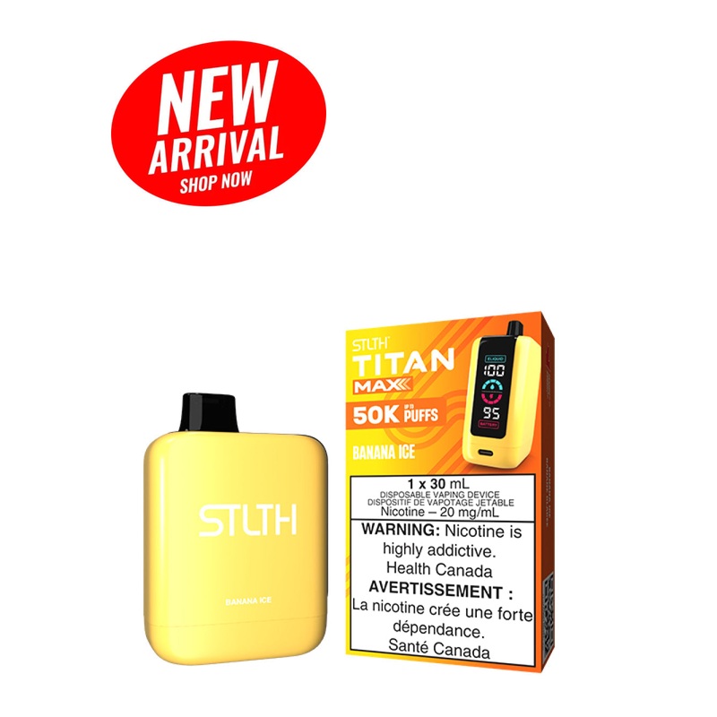 Banana Ice STLTH TITAN MAX Disposable
