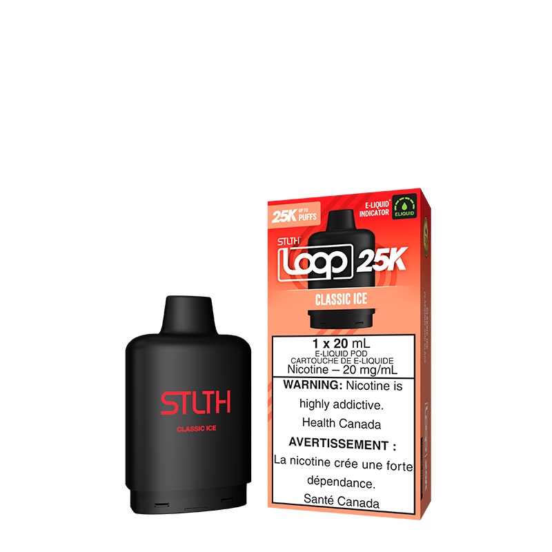 Classic Ice STLTH Loop 25K Pod