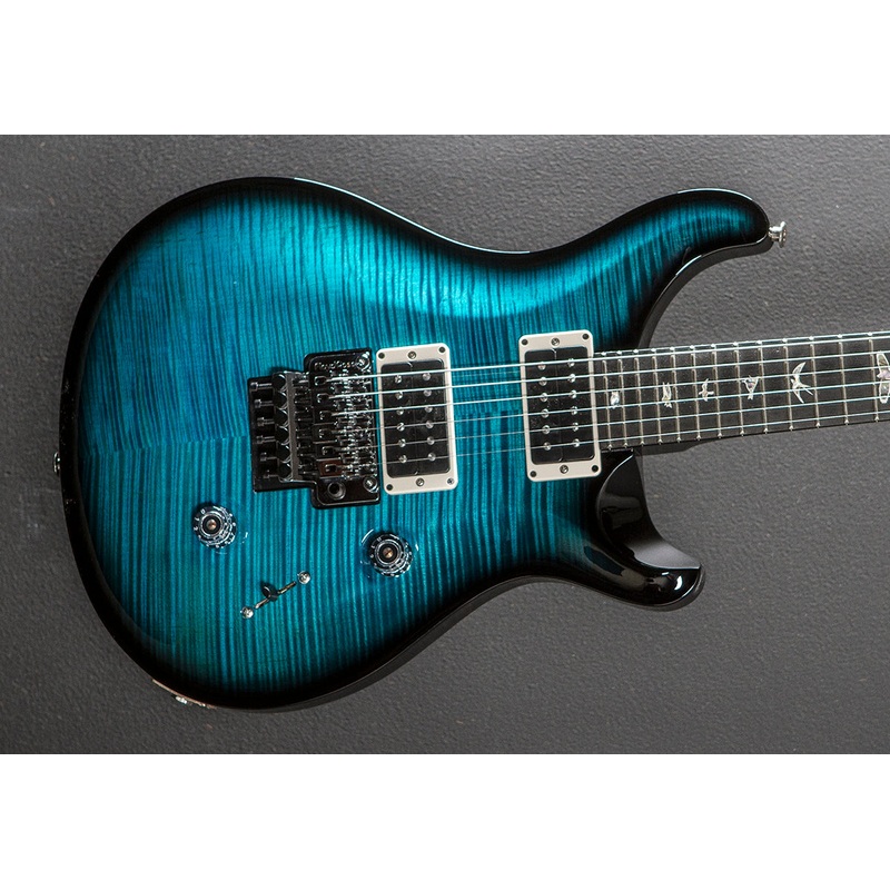 Custom 24 Floyd 10 Top – Carroll Blue Wraparound Smokeburst