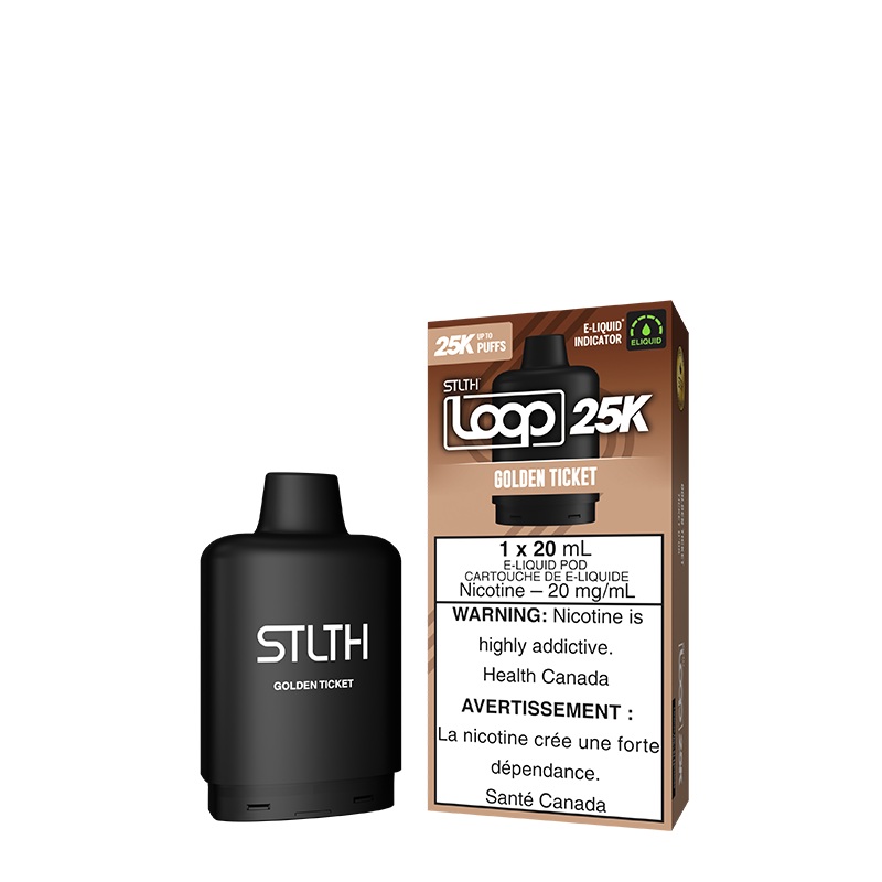 Golden Ticket STLTH Loop 25K Pod