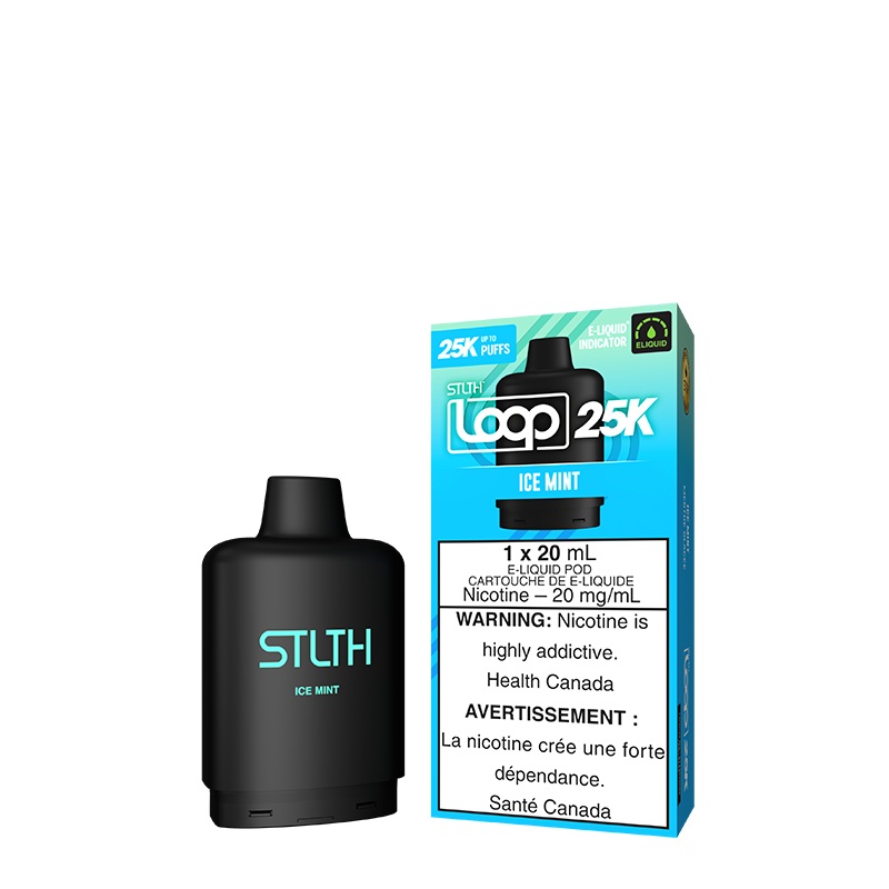 Ice Mint STLTH Loop 25K Pod|20mg