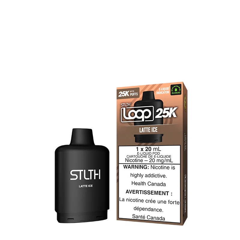 Latte Ice STLTH Loop 25K Pod|20mg