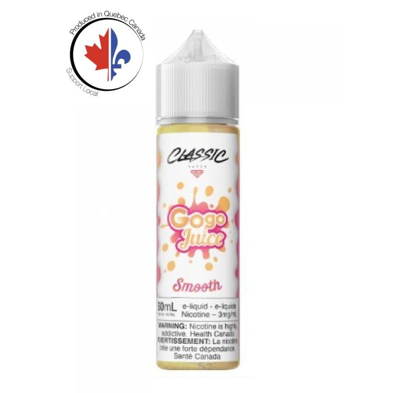 SMOOTH 60ML BY GOGO JUICE|0mg|3mg|6mg|12mg