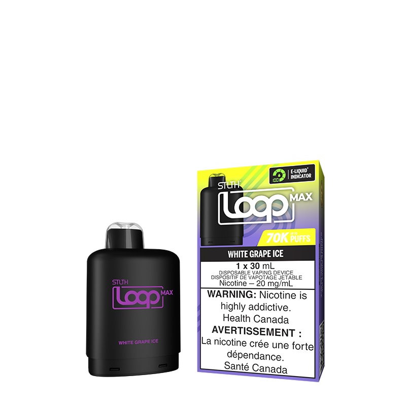 White Grape Ice STLTH Loop MAX Pod