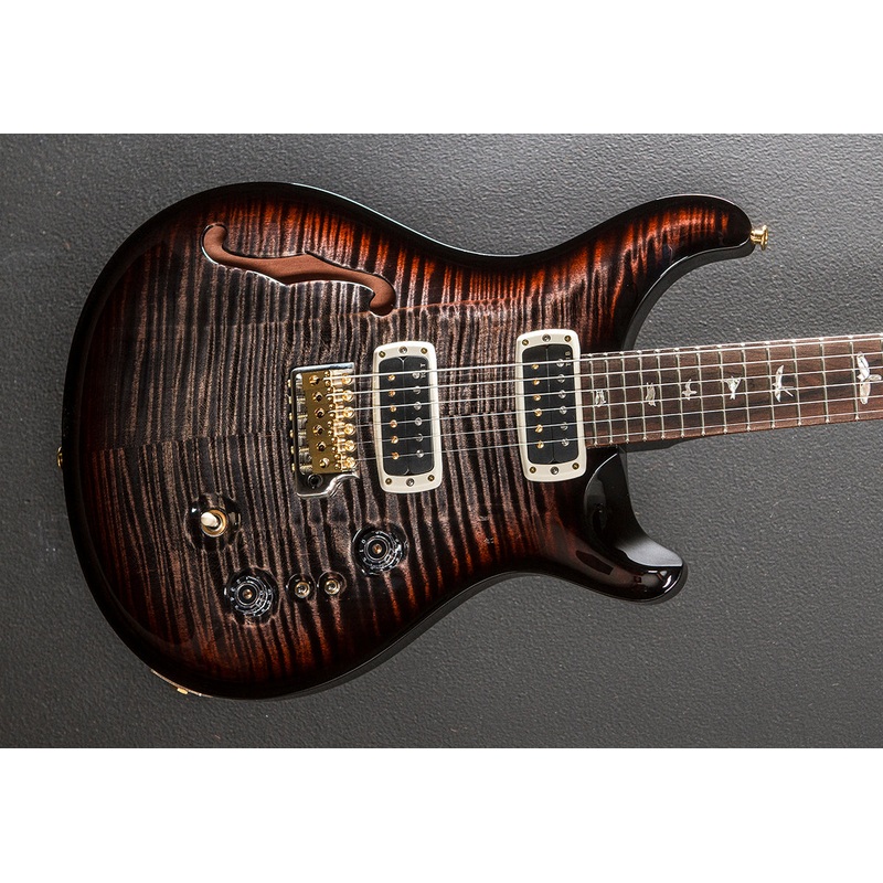 40th Anniversary Custom 24-08 Semi-Hollow Limited Edition – Charcoal Cherry Wraparound Burst
