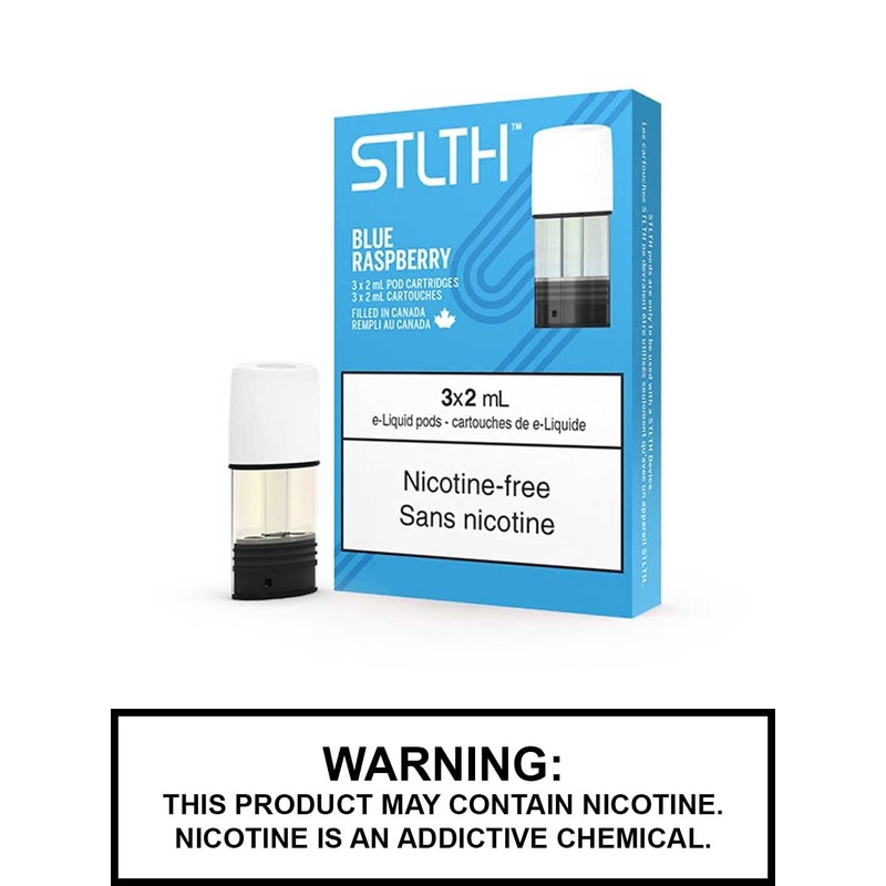 Blue Raspberry STLTH Pods|0mg|20mg|Bold 50
