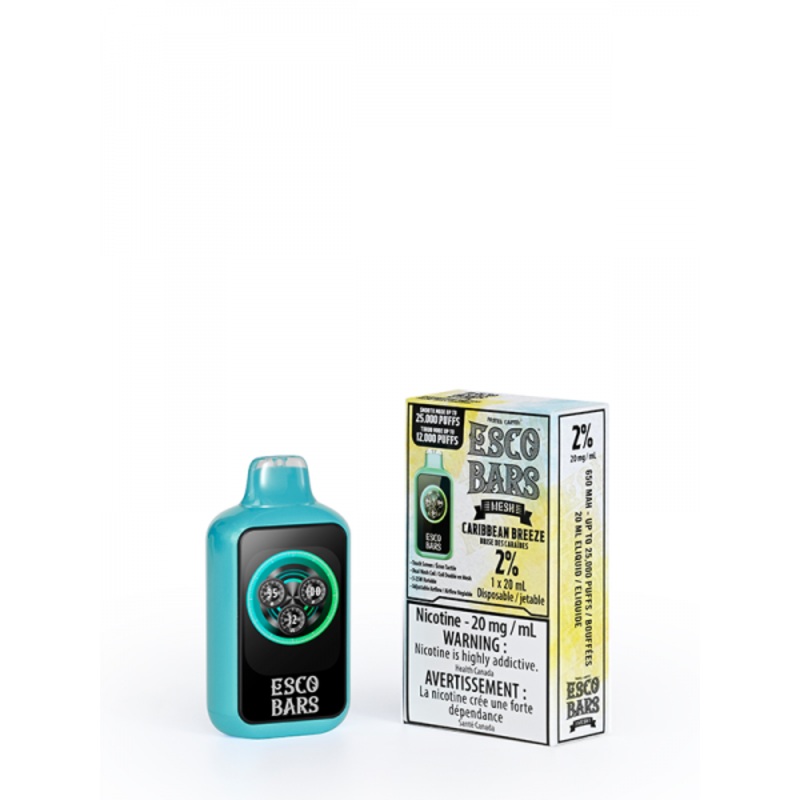 Caribbean Breeze ESCO BARS Disposable