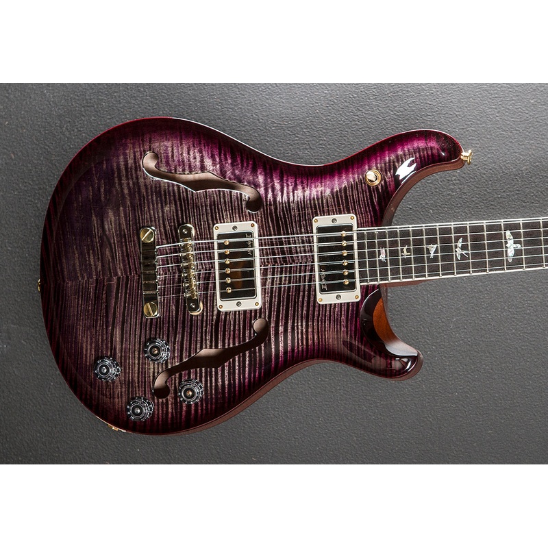McCarty 594 Hollowbody II 10 Top – Charcoal Purple Burst