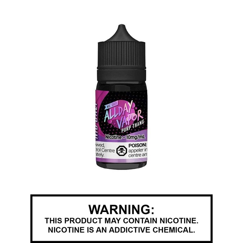 Purp Thang Nic Salt by All Day Vapor