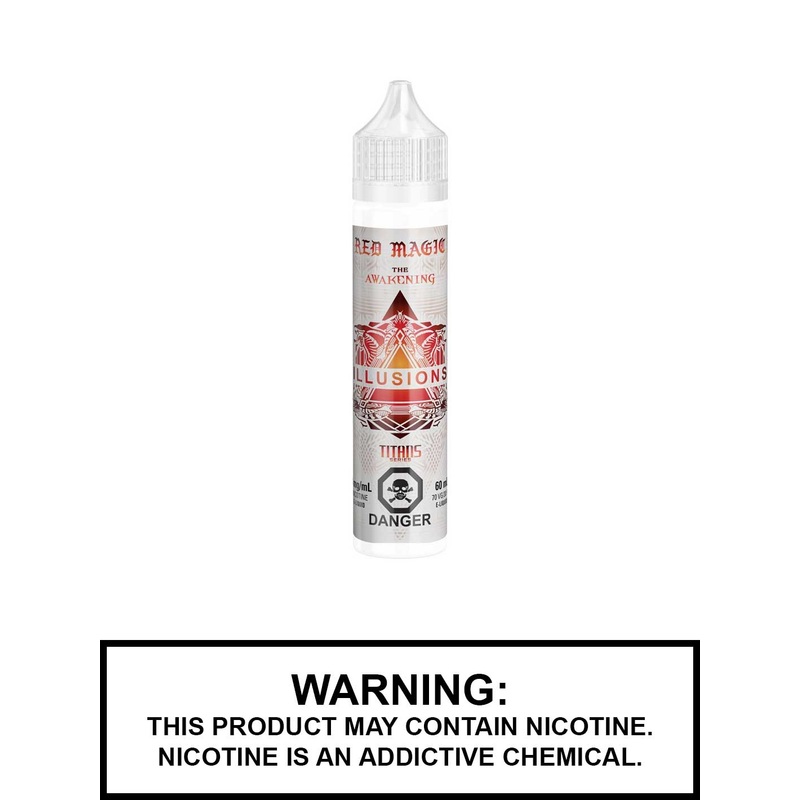 Red Magic by Illusions Vapor|0mg|3mg|6mg