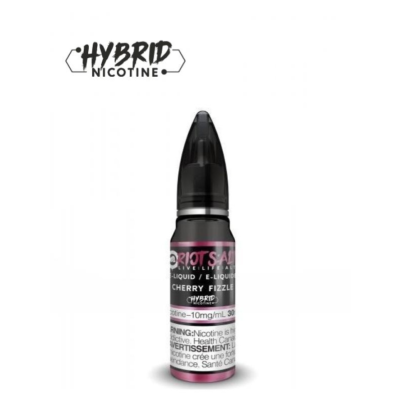 SALE Cherry Fizzle Hybrid Salts 30ml by Riot S:alt