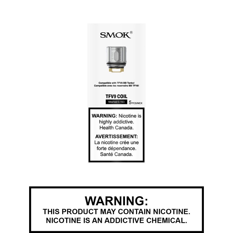 SMOK TFV9 Replacement Coils|0.15ohm
