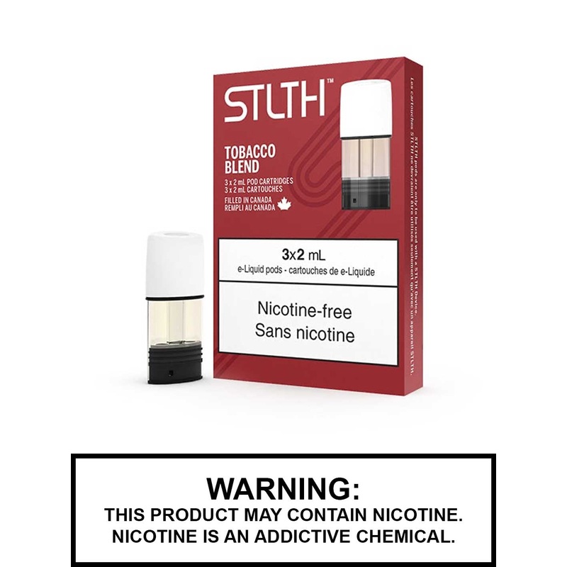 Tobacco Blend STLTH Pods|0mg|12mg|20mg|Bold 50