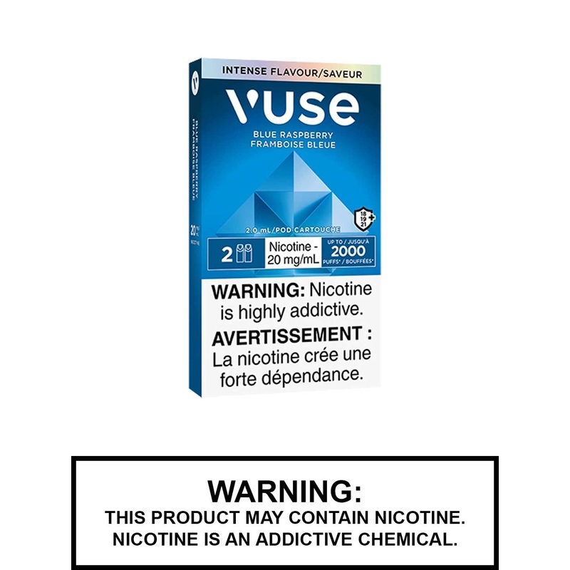 Blue Raspberry Vuse Pods|20mg