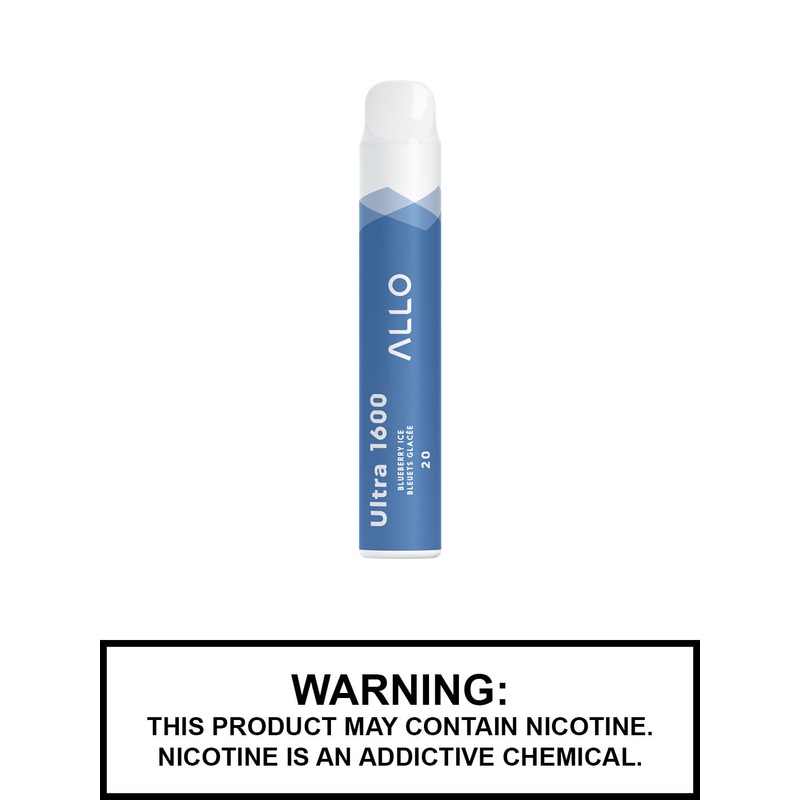 Blueberry Ice by Allo Ultra 1600 Disposable