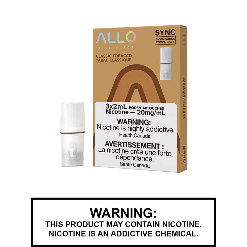 Classic Tobacco Allo Sync Pods